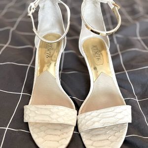 Michael Kors Mid Heel Dress Ankle Strap Sandals